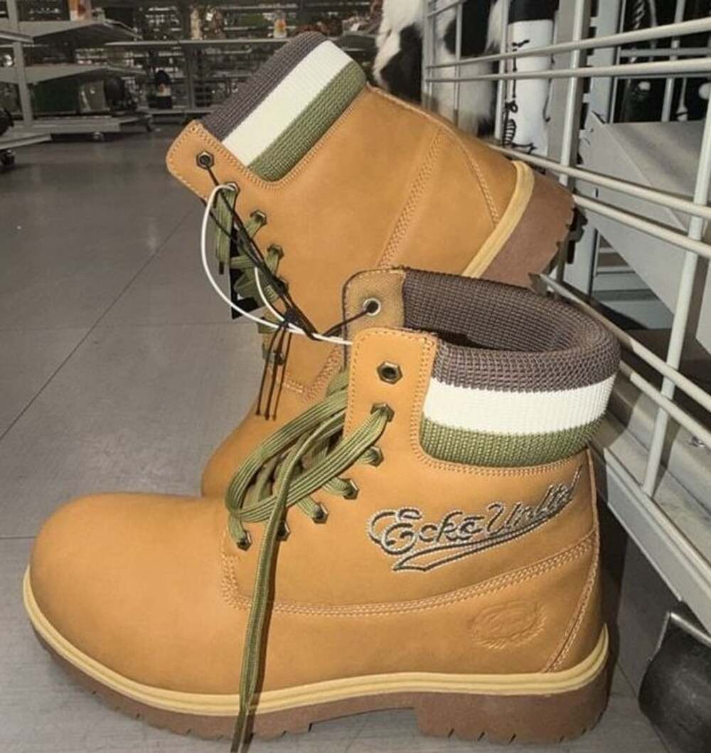 Ecko Unlimited Tan Work Boots
